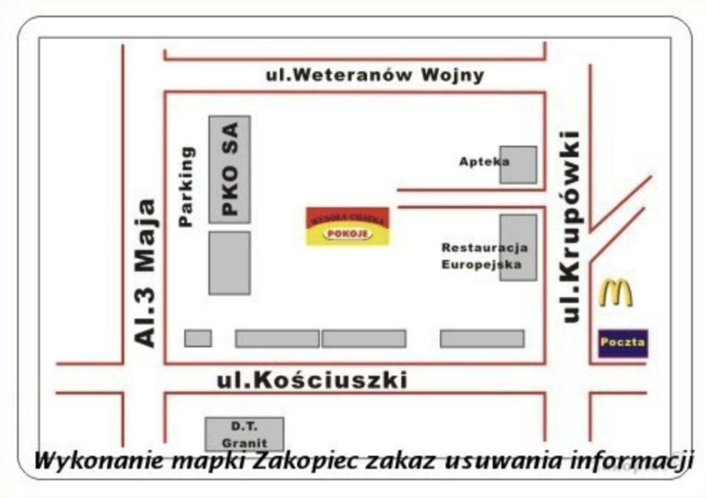 Goralski Domek Walus Zakopane - Scisle Centrum - Jedyny Domek Na Krupowkach Exteriér fotografie